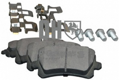 JP GROUP 1163707719 -  Комплект тормозных колодок, дисковый тормоз